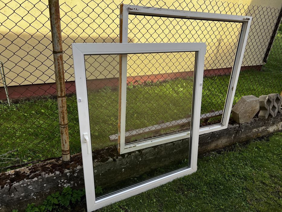 Okno dwu szybowe pcv rozwierno uchylne