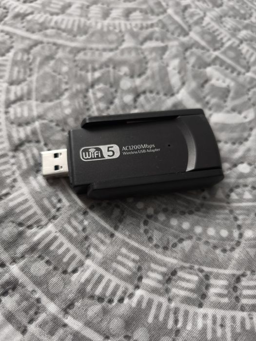 Dwuzakresowy Bezprzewodowy Adapter WiFi na USB AC-1200Mbps