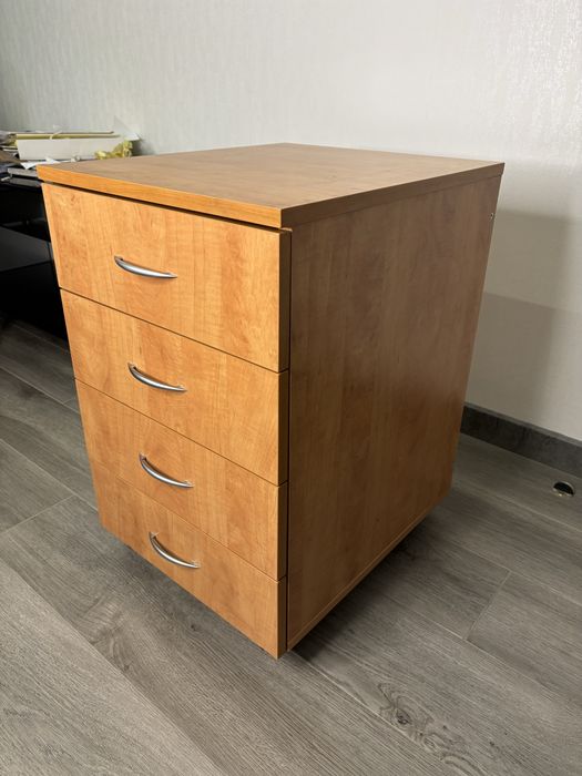 Офісна тумба на 4 глибокі шухляди (45×52×63 см)