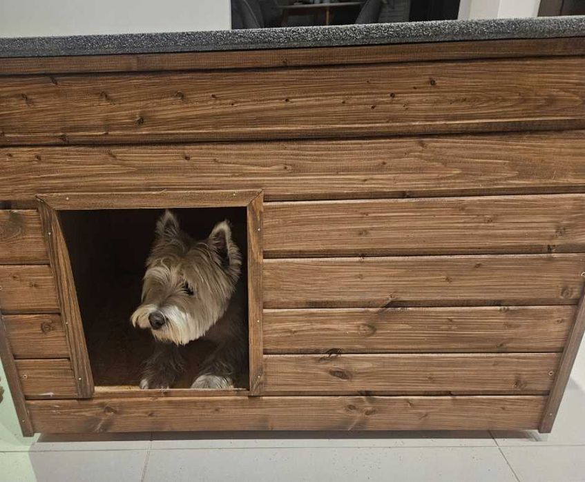 Duża Buda dla Psa 96x66x67cm Chroni przed Słońcem!!!  Otwierany Dach - Wysyłka Gratis!!!