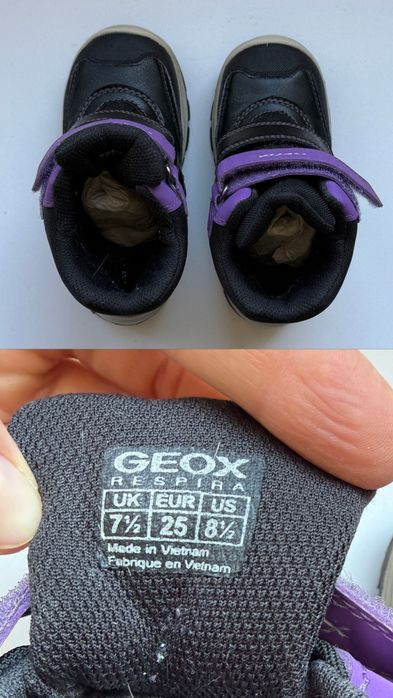 Як нові!!! Geox 25 розмір зимові чоботи