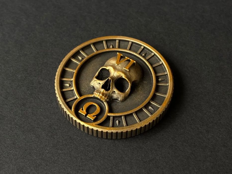 Token Caveira 40mm