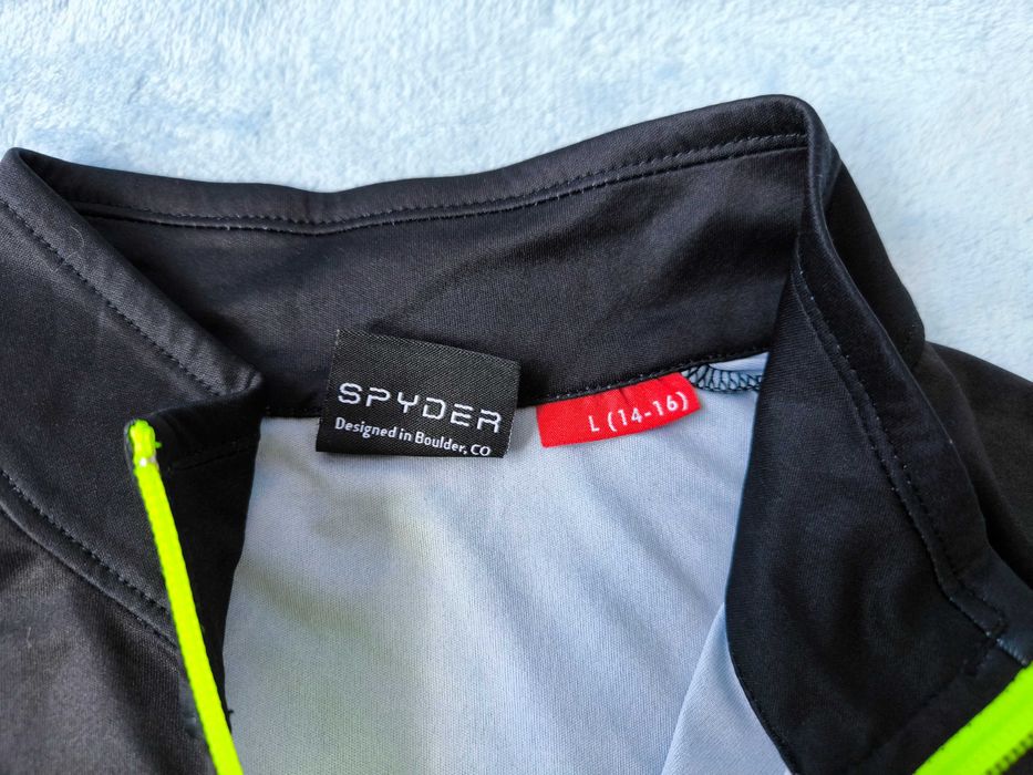 Кофта детская Spyder L (14-16 лет) 160 см LIMITLESS 1/4 ZIP DRY WEB