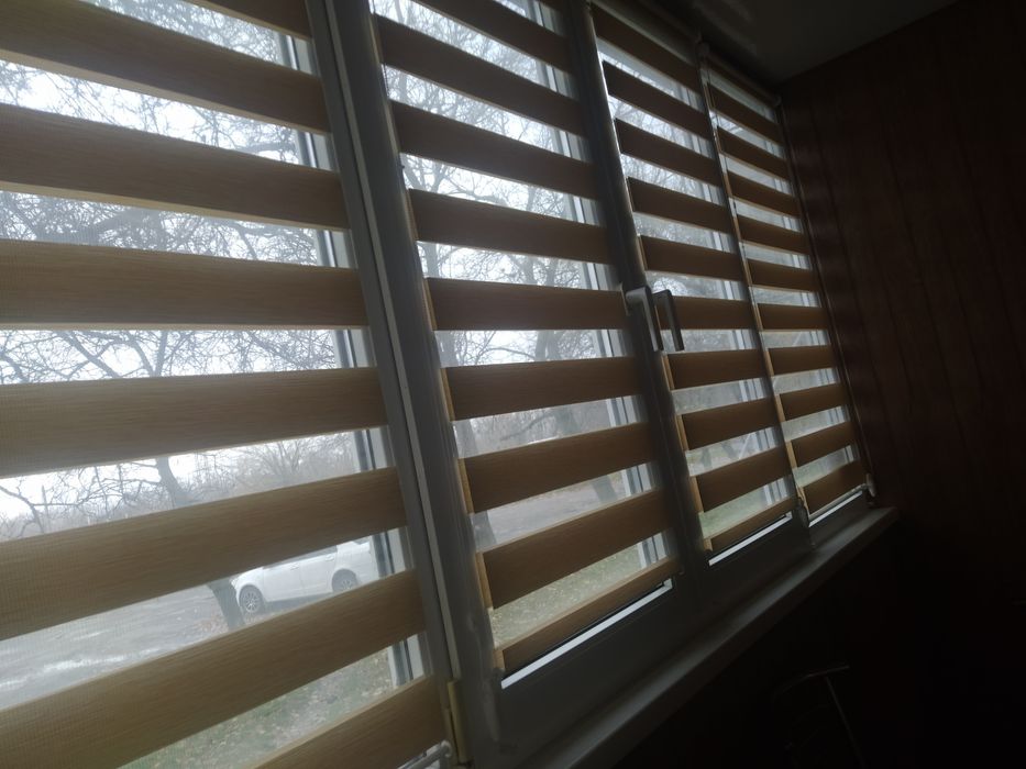 Тканеві Ролети День-ніч, Тканевые ролеты день ночь, жалюзи