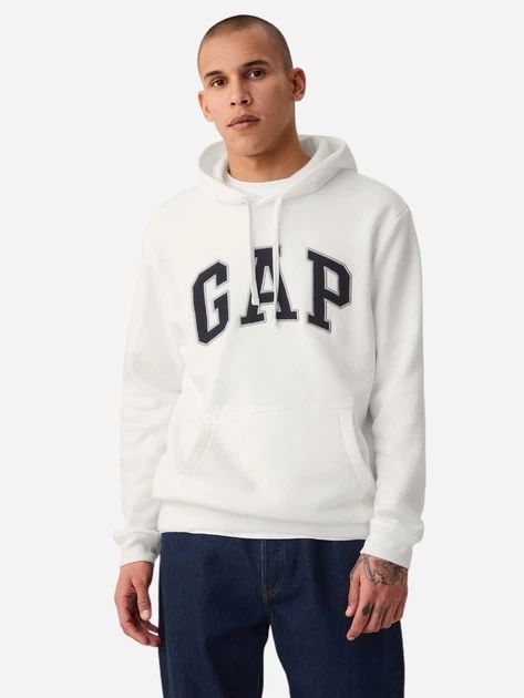Худи Gap logo white