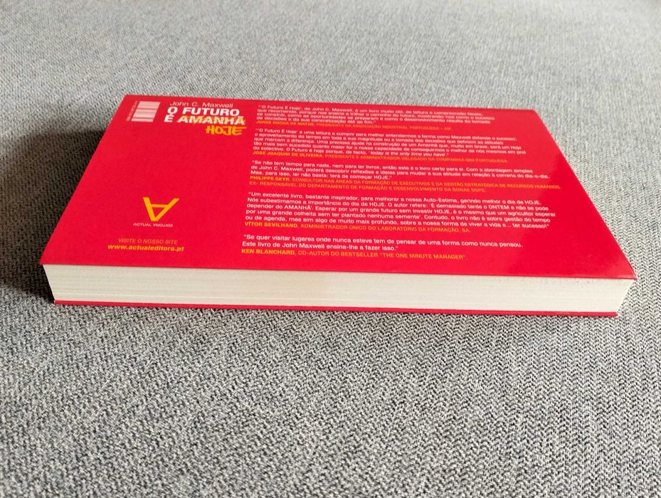 Livro "O futuro é hoje" de John C. Maxwell