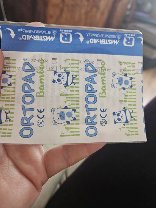 Plastry ortopedy  rozmiar medium bambo