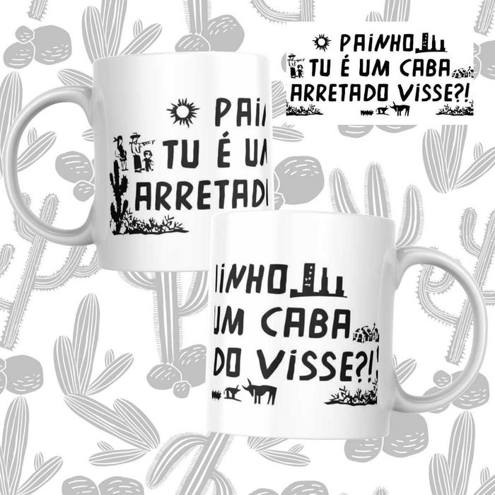 Caneca Orgulho Nordestino - Personalizada (Frete Grátis)