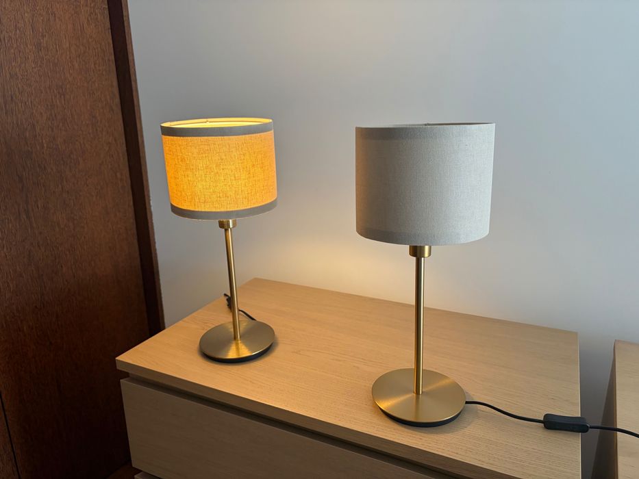 Candeeiros de mesinha de cabeceira IKEA