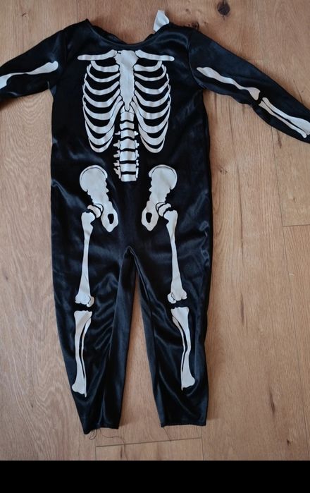 Strój kościotrup Halloween 3, 4 lata