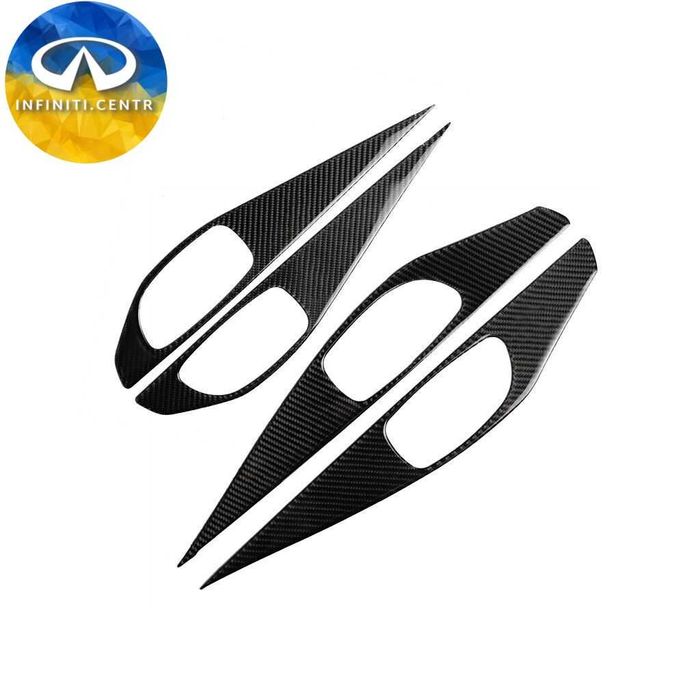 Внутренняя ручка Infiniti Q50 14-20 отделка из углеродного волокна