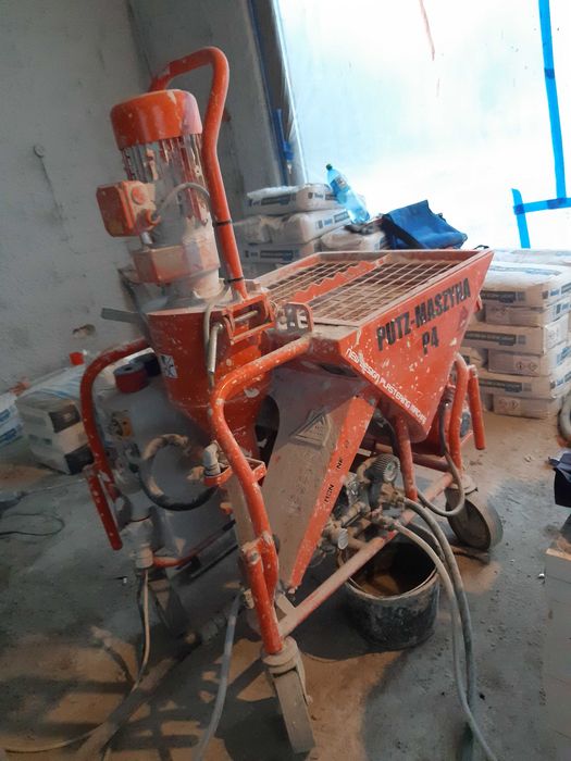 Mobilny serwis agregatów tynkarskich silomatów