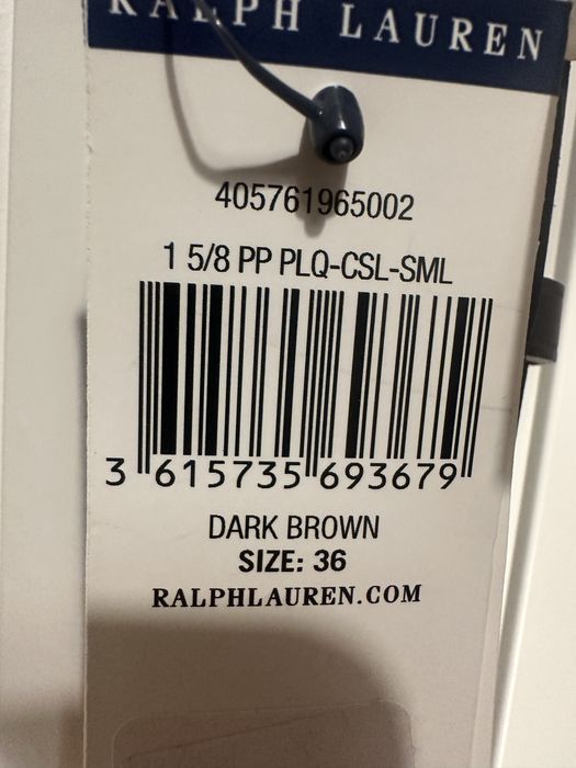 Cinto Ralph Lauren Novo