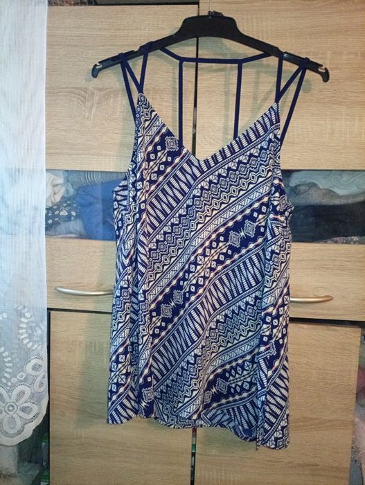 Piękny Top Na Ramiączkach Wzory Uni