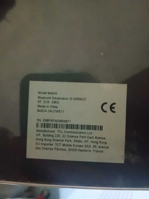 Tablet TLC only 30% of the screen works64750797832707120