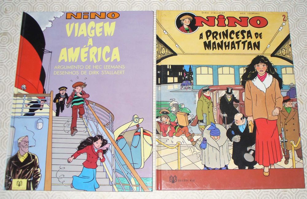 Nino - Stallaert/Leemans - Volume 1: Journey to America, Volume 2: The Princess of Manhattan