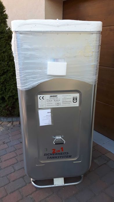 Zbiornik dwupłaszczowy 1000 l na paliwo olej opałowy,ON, nowe,atest CE