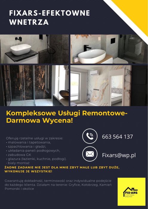 Kompleksowe wykończenia wnętrz