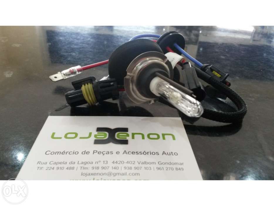 Lâmpada de xenon h1/ h3/ h4/ h4-3/ h7/ h8/ h9/ h11/ hb3/ hb4 35w