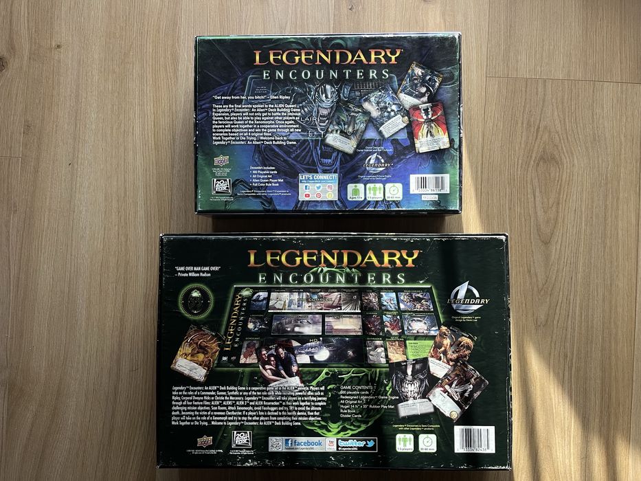 Legendary Encounters Alien Dodatek Insert Koszulki