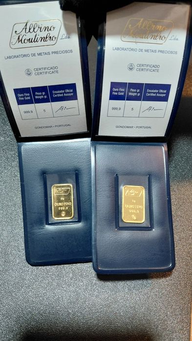 Barra Ouro 5 Gr Albino Moutinho
