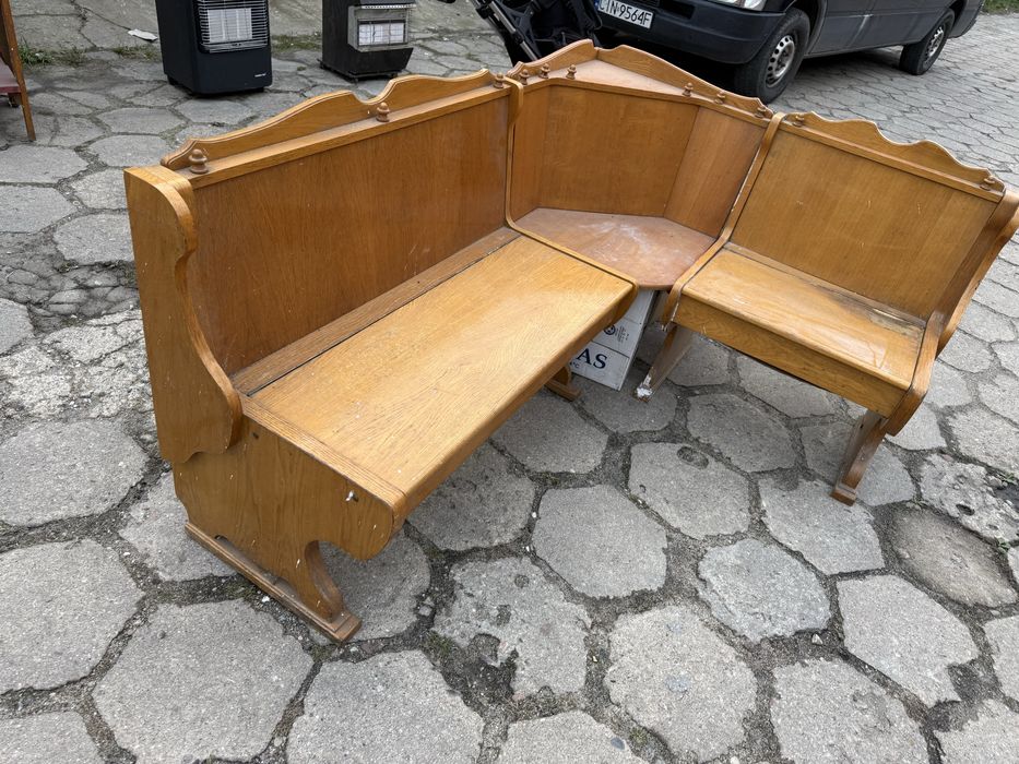 Naroznik kuchenny debowy rogowka kuchenna