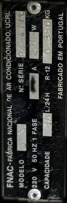 Vende-se Desumidificador a Trabalhar na Perfeição