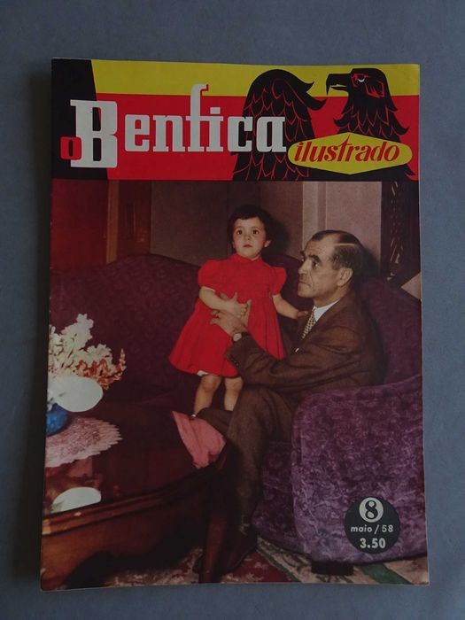 Revista O Benfica Ilustrado nº 8 ano 1958