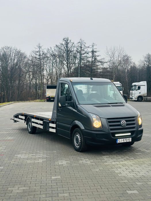 VW Crafter 2.5 tdi autolaweta pojazd specjalny nowy najazd prywatnie