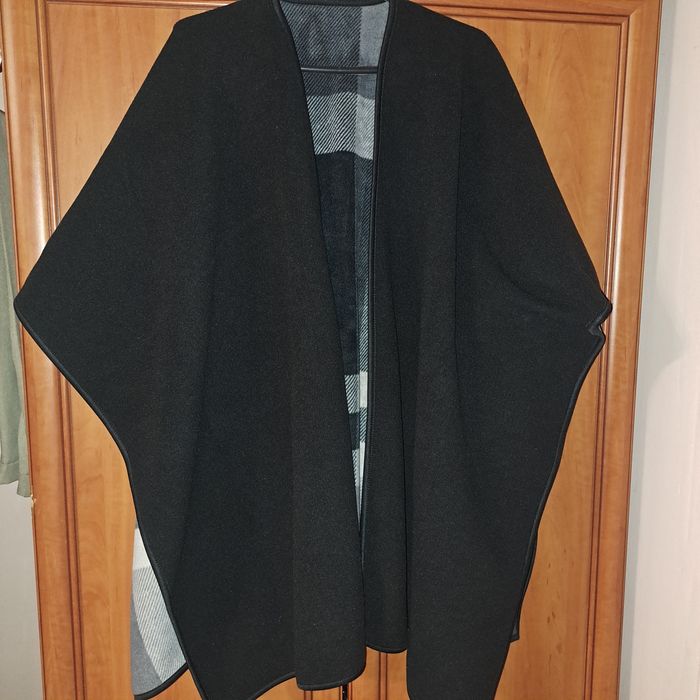 Ponczo dwustronne  plus size