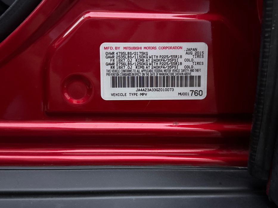 Mitsubishi Outlander 2015