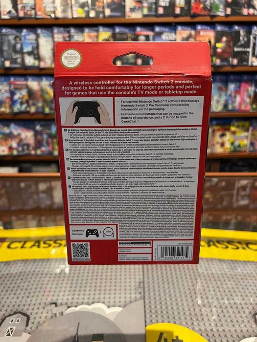 Nowy Nintendo Switch 2 Pro Controller Bezprzewodowy Kontroler / Poznań