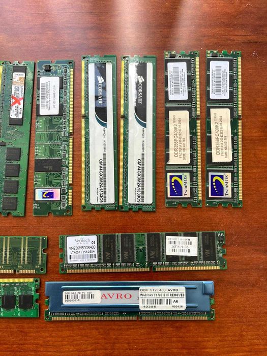 Lote Memoria Ram Varias memórias