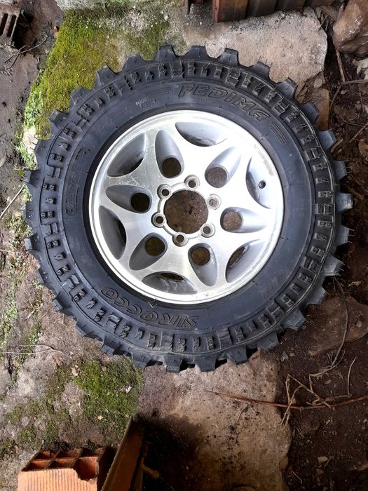 Quatro Pneus FEDIMA para PAJERO e JANTES
