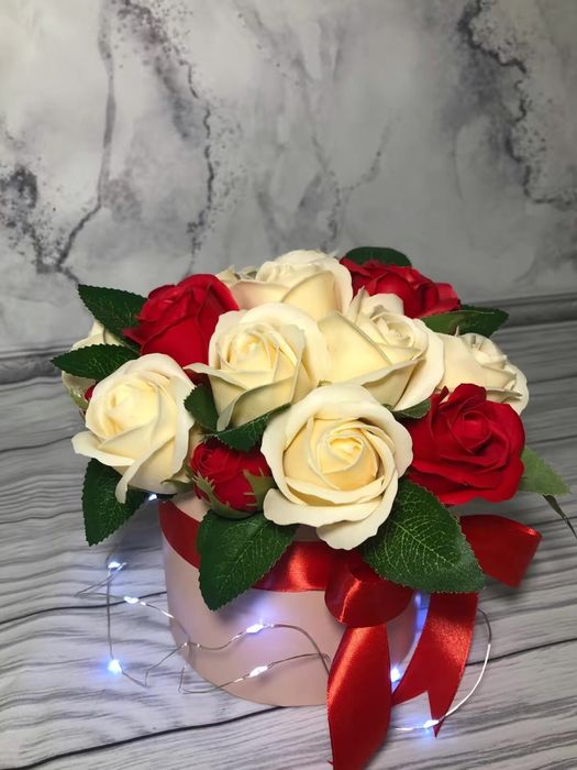 Букети з мильних квітів