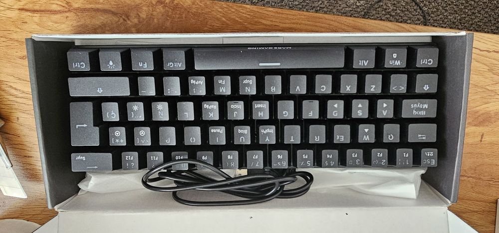 Klawiatura Gamingowa MARSGAMING MK 60 RGB