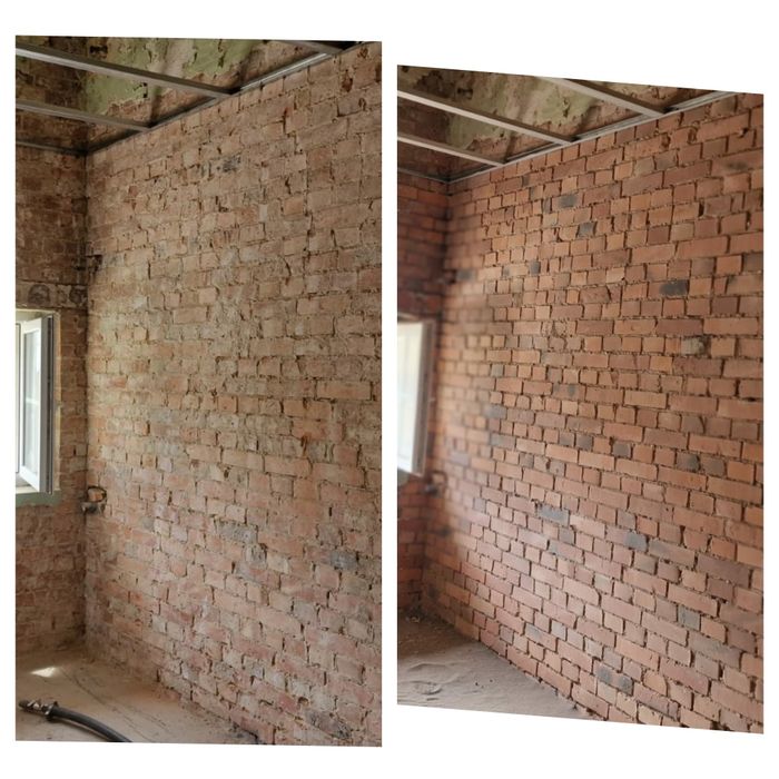 Piaskowanie hydropiaskowanie stali aluminium cegły