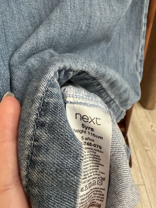 Сукня джинсова next 104-110 плаття сукенка