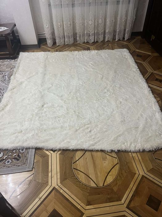 Хутряний плед покрывало