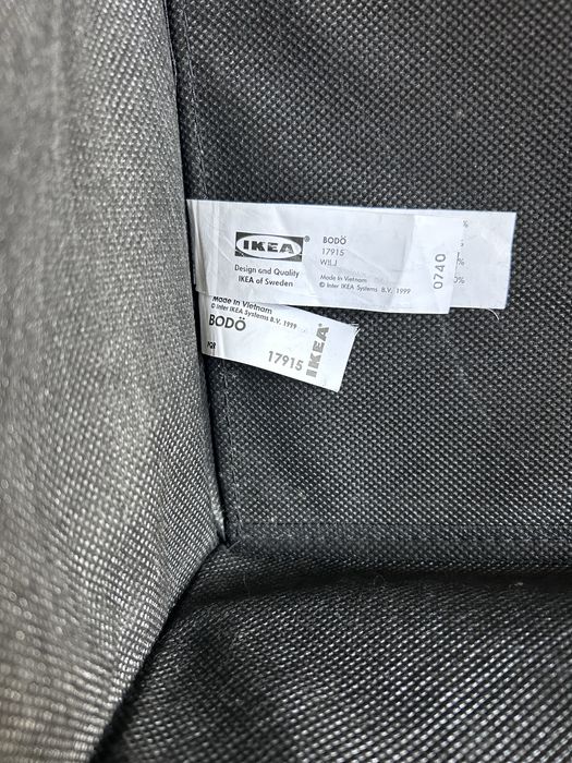 6 Caixas pretas de arrumacao Ikea