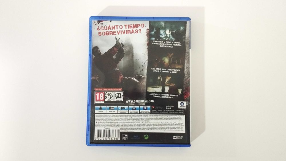 PS4 - Jogo Zombi - Completo com Manuais
