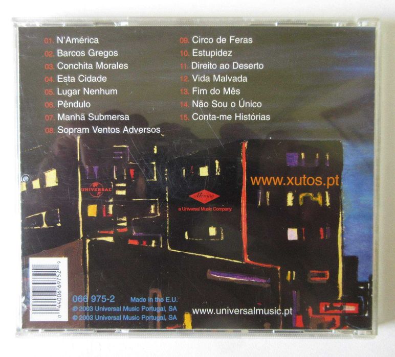 XUTOS & PONTAPÉS - Nesta Cidade (CD)