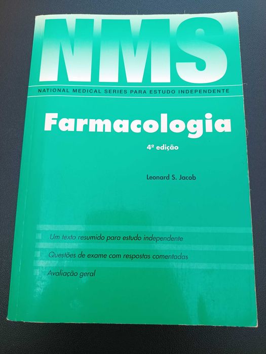 Livro "NMS Farmacologia", de Leonard S. Jacob