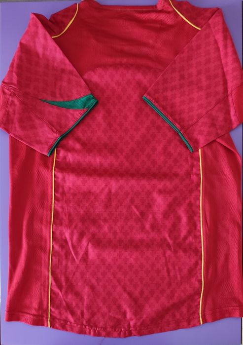 T'shirt de futebol Portugal , 13 a 15 anos