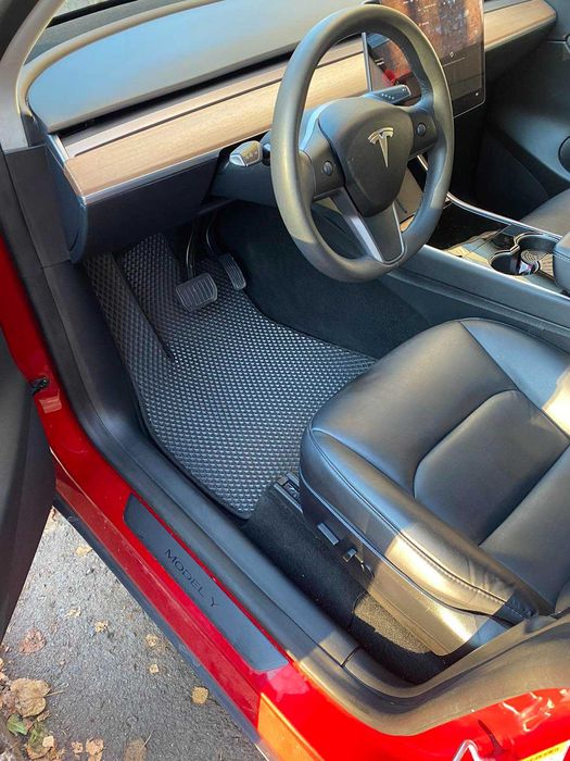 Коврик в Салон Ева,Eva Tesla Model S X Y 3 Лучшая Цена Оригинал