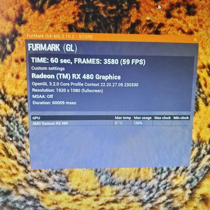 Відокарта Rx480 8gb Sapphire nitro