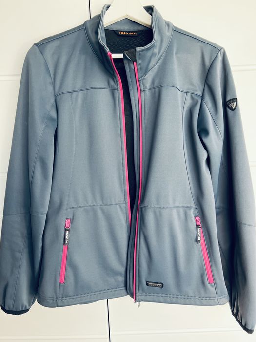 Iguana softshell kurtka szara rozmiar M  Stan bardzo dobry  **Szybka w