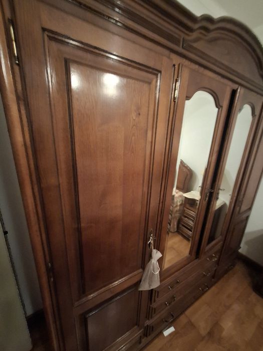 Mobília quarto completa em carvalho