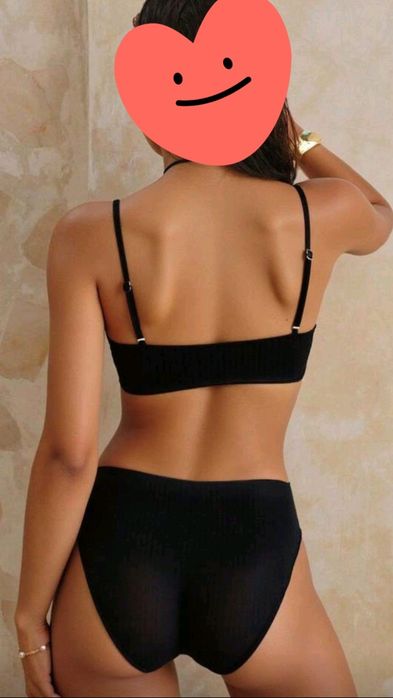 Biquini Preto 2 peças