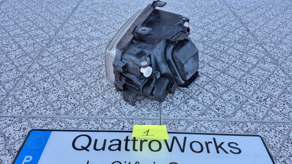 AUDI A4 B5 (8D)-Ótica/Farol ORIGINAL AUDI/VALEO 1994 até 1999 ESQUERDA